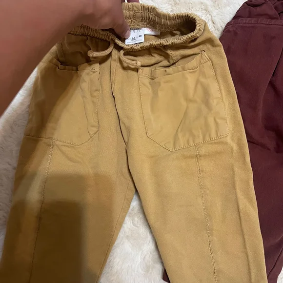 Zara Girls 2T Bundle with Striped Sweater and Ruffle Blouse - Picture 2 of 7